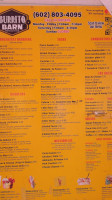 Burrito Barn menu