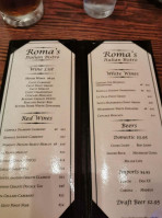Roma's Italian Bistro food
