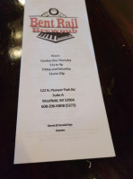 Bent Rail Brewpub menu