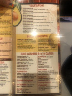 El Campesino menu