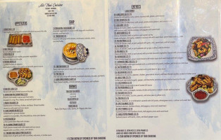 Air Thai Cuisine menu