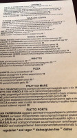 Prego Italian Cuisine menu