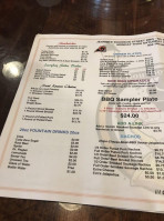 Jeanne's Bourbon Street Bbq menu