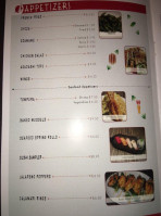 Nanami Sushi menu