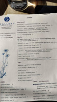 Gallery Pastry Shop menu