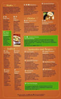 The Little Grille's Comida Mexicana menu