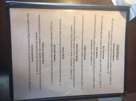 Main Street Grille menu