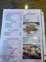 Oki's Japanese s menu