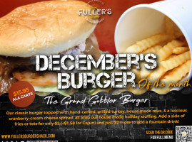 Fuller's Burger Shack food