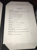 Grand Manor And Apothecary Lounge menu