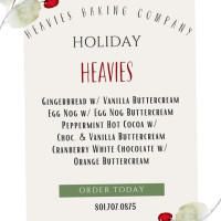 Heavies Baking Company food