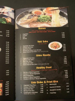 Yamato Sushi Steak House menu