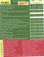 Lucano's Pasta Italian menu