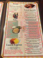 Lopez Grill Mexican menu