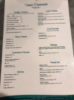 Sonny's Waterfront menu