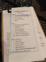 Farmer And Frenchman Winery Cafe menu