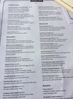 Butcher's Union menu