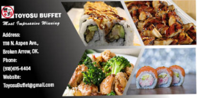 Toyosu Buffet All You Can Eat Japanese, Mongolian, Chinese American Cuisine food