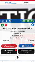 Adriatic Cafe Italian Grill food