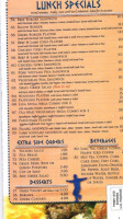 Opa Gyros menu