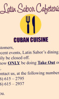 Latin Sabor food