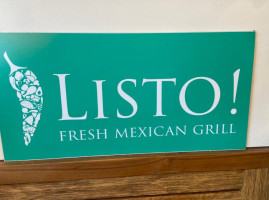 Listo! Fresh Mexican Grill food
