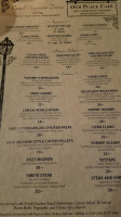 Our Place Cafe menu