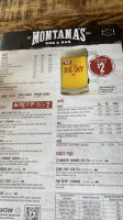 Montana's BBQ Bar Thunder Bay menu