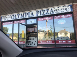 Olympian Pizza outside
