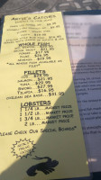 Arties South Shore Fish Market And Grill menu