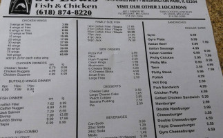 St Louis Fish Chicken menu