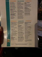 Ritcey East menu