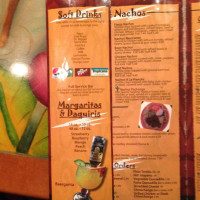 La Pachanga Mexican menu