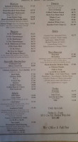Lakeside Grill menu