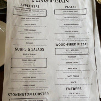 Fin Fern menu