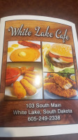 White Lake Cafe menu