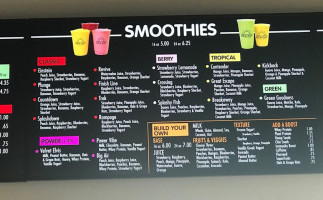 New Day Coffee Smoothies inside