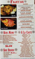 El Charrito menu