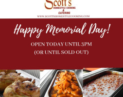 Scott's Homestyle Cooking Catering food