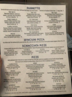 Licari's Sicilian Pizza Kitchen menu