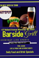 Barside Grill And Hot Spot food