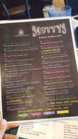 Scotty's Family menu