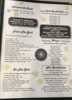 Connie's Diner menu