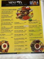 Mini Ethiopian Coffee House And Carry Out menu