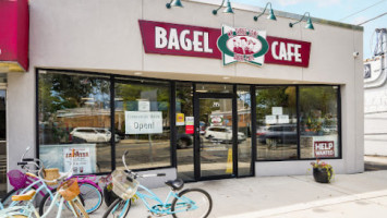 My Three Sons Bagel Cafe outside