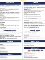 Lebrane's Creole Cuisine Catering menu