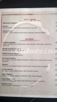 Culaccino menu