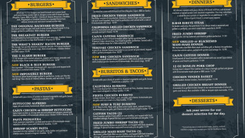 R- Warsaw menu