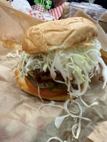 Katsu Burger inside