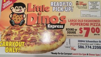 Little Dino's Express food